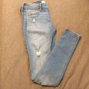 Light Wash Skinny Jeans